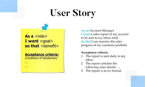 User story format. Things To Know About User story format. 